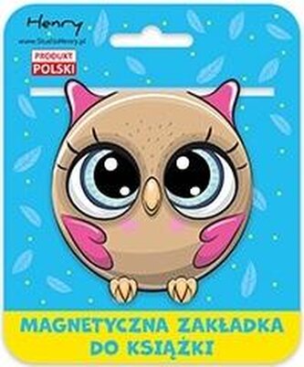 Zakładka magnetyczna Kulka Sówka