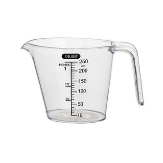 ODMĚRKA 250ML 13,5X7,8X8,7CM PLAST
