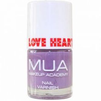 Makeup Revolution Love Hearts Nail Varnish - Lak na nehty 6,8 ml pro ženy