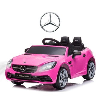 Elektrické autíčko Milly Mally Mercedes-Benz SLC Pink
