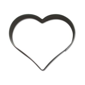 VYKRAJOVÁTKA NA CUKROVÍ-VELKÉ SRDCE,9CM NEREZ