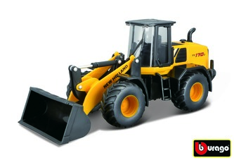 Banský sklápač Bburago 1:50 Volvo A25G kov/plast 18cm v krabičke 21,5x11,5x9cm