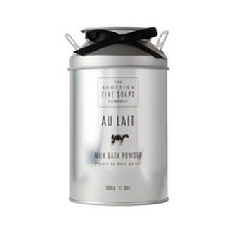 Scottish Fine Soaps Au Lait Milk Bath Powder - Sypký prášek do koupele 500. ml pro ženy