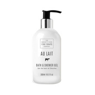Scottish Fine Soaps Au Lait Bath & Shower Gel - Koupelový a sprchový gel 300 ml pro ženy