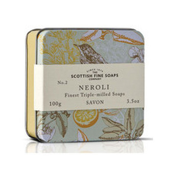 Scottish Fine Soaps Neroli Soap ( neroli ) - Tuhé mýdlo v plechu 100. ml pro ženy