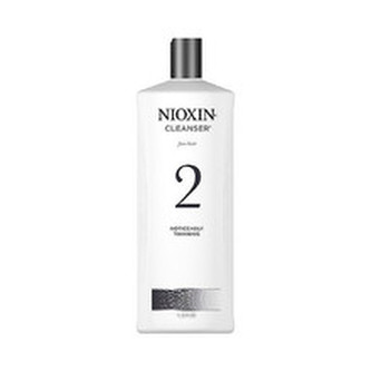Nioxin System 2 Cleanser Fine Hair Noticeably Thinning - Čistiaci šampón pre jemné výrazne rednúce vlasy 300 ml pre ženy