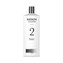 Nioxin System 2 Cleanser Fine Hair Noticeably Thinning - Čistiaci šampón pre jemné výrazne rednúce vlasy 300 ml pre ženy