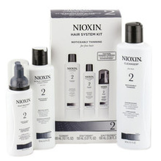 Nioxin System 2 Hair System Kit Noticeably Thinning Fine Natural Hair - Třífázová péče pro jemné výrazně řídnoucí přírodní vlasy pro ženy