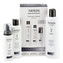 Nioxin System 2 Hair System Kit Noticeably Thinning Fine Natural Hair - Třífázová péče pro jemné výrazně řídnoucí přírodní vlasy pro ženy