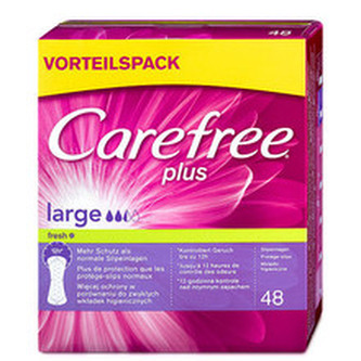 Carefree Large Fresh Slipové vložky 48.0 ml pro ženy