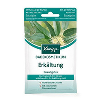 Kneipp Eukalyptus Bath Salt ( nachlazení ) - Sůl do koupele 60. ml pro ženy