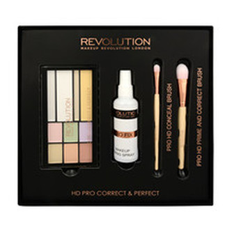 Makeup Revolution HD Pro Correct & Perfect - Dárková sada pro korekci pleti pro ženy