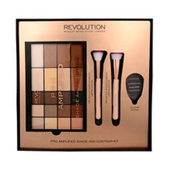 Makeup Revolution Pro Amplified Shade And Contour - Dárková sada na konturování pro ženy