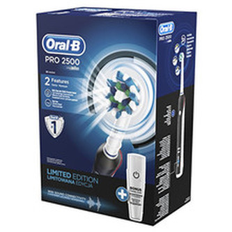 Oral B Pro 2500 Cross Action - Elektrický zubní kartáček + cestovní pouzdro pro ženy