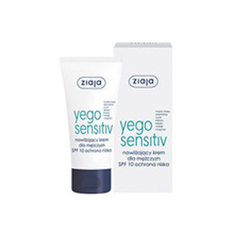 Ziaja Yego Sensitive SPF 10 - Hydratační krém pro muže 50 ml pro muže