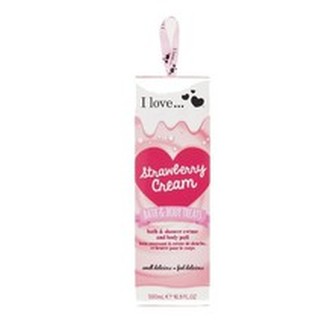 I Love Bath & Body Treats Strawberry Cream - Dárková sada pro ženy