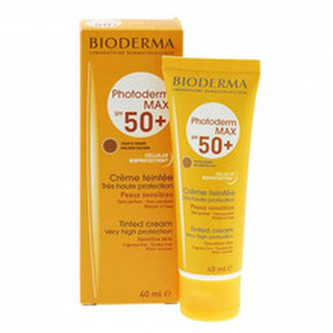Bioderma Tonovaný krém pro citlivou pokožku SPF 50+ Photoderm MAX (Tinted Cream Very Hight Protection) 40 ml golden