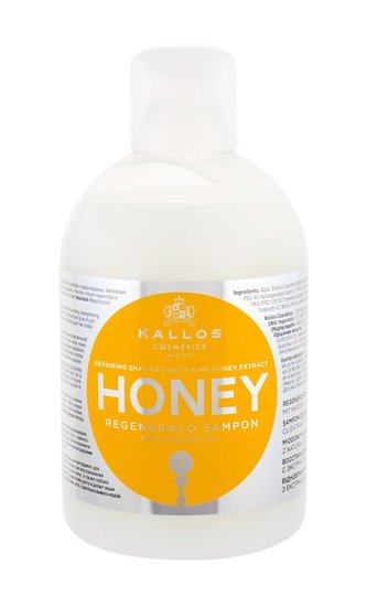 Kallos Honey Shampoo - Regenerační šampon s medovým extraktem 1000 ml pro ženy