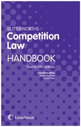 Butterworths Competition Law Handbook