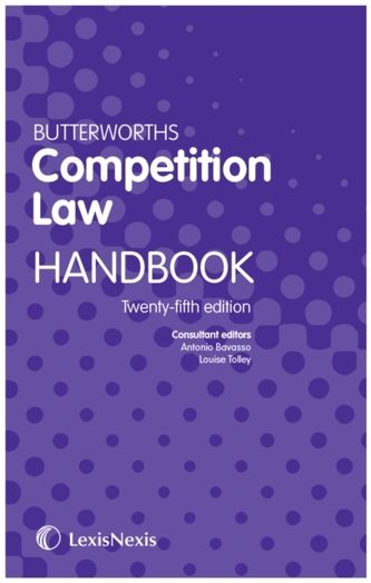 Butterworths Competition Law Handbook