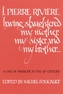I, Pierre Riviere, having slaughtered my mother, my sister, and my brother