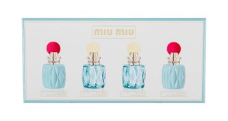 Miu Miu Miu Miu parfémovaná voda Miu Miu 2x 7,5 ml + parfémovaná voda Miu Miu L´Eau Bleue 2x 7,5 ml