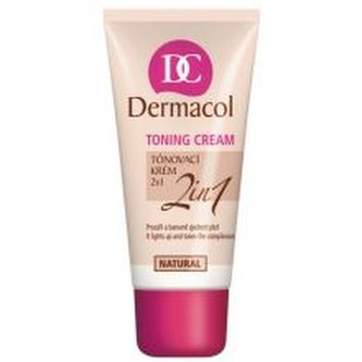 Dermacol Toning Cream 2 in 1 - Tónovací krém 30 ml pro ženy