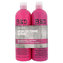 Tigi Bed Head Recharge High Octane Set - Kazeta pro lesk a oživení vlasů 1500 ml pro ženy