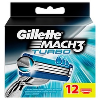 Gillette Mach3 Turbo ( 12 ks ) - Náhradní hlavice pro muže