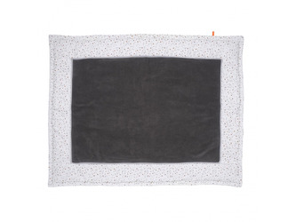 Hrací deka hnědá s hvězdičkami