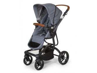 Kočárek Urbanista 2v1 Canvas Grey