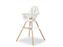 Židlička 2v1 Evolu ONE.80° Natural / White