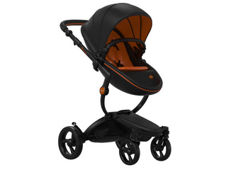 Xari kočárek REBEL Black Orange Xari kočárek REBEL Black Orange