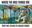 Where the Wild Things Are. Wo die wilden Kerle wohnen, engl. Ausgabe