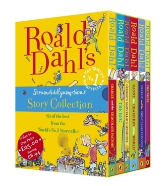 Roald Dahl's Scrumdiddlyumptious Story Collection, 6 Vols.