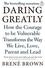 Daring Greatly. Verletzlichkeit macht stark, englische Ausgabe