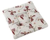 Sedák IVO prošívaný - andílci - 40 x40 cm