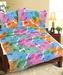 Povlečení MIKROFLANEL - duhové listy - 140x200,70x90 cm