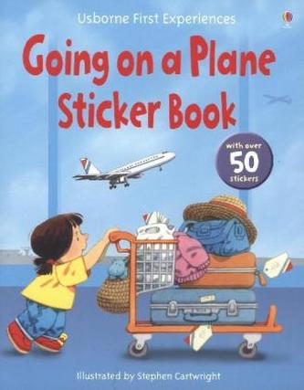 Going on a Plane. Mein erstes Stickerbuch: Wir fliegen in den Urlaub, englische Ausgabe