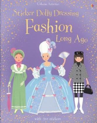 Sticker Dolly Dressing, Fashion Long Ago