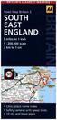 AA Road Map Britain South East England
