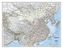 National Geographic Map China, Planokarte