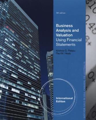 Business Analysis and Valuation