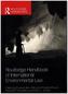 Routledge Handbook Of International Environmental Law