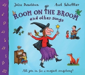 Room On the Broom And Other Songs, w. Audio-CD