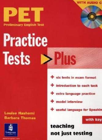 PET Practice Tests Plus 1, with key and 3 Audio-CDs