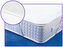 Chránič s PVC zátěrem - bílá - PVC  60x120 cm