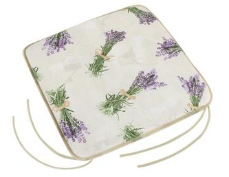 Sedák EMA hladký - svazek levandule - 40x40 cm,hladký