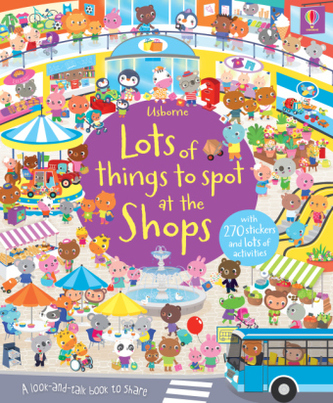 Lots of things to spot at the Shops