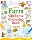Usborne Farm Sticker and Colouring Book